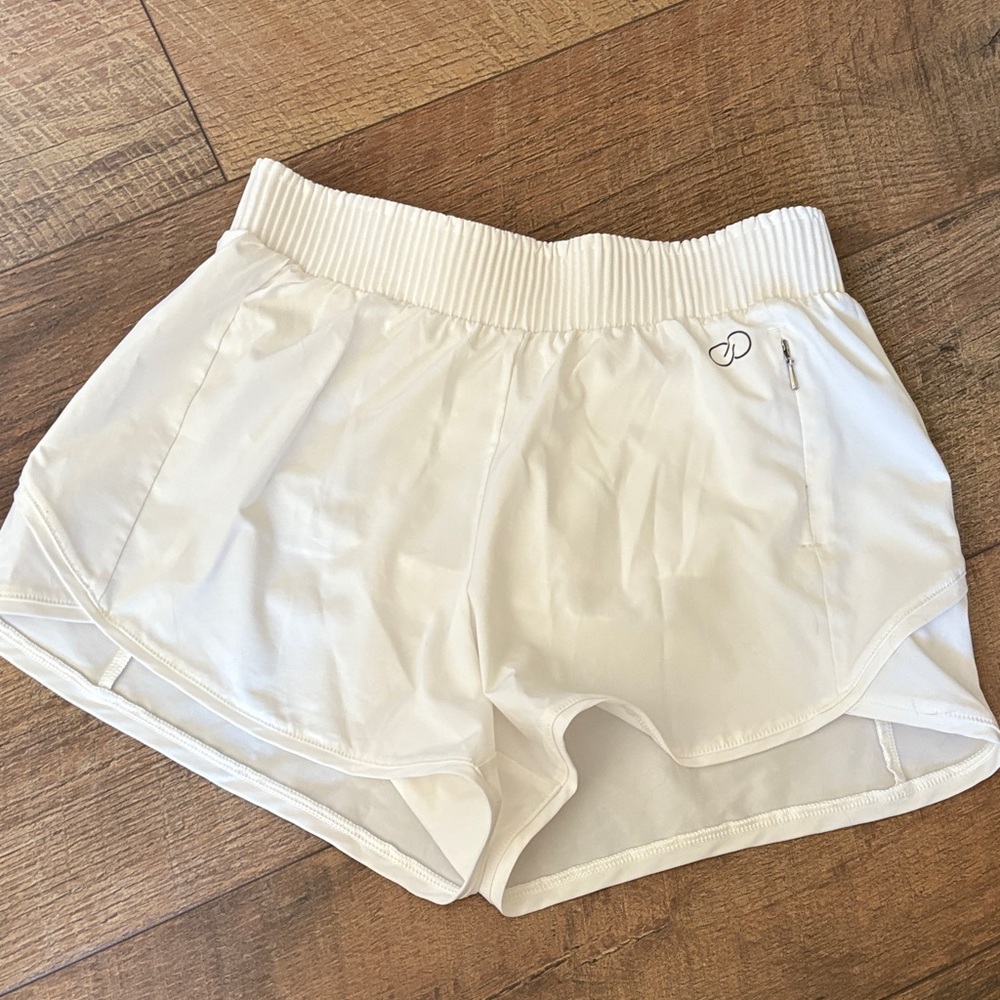 White Athletic Shorts